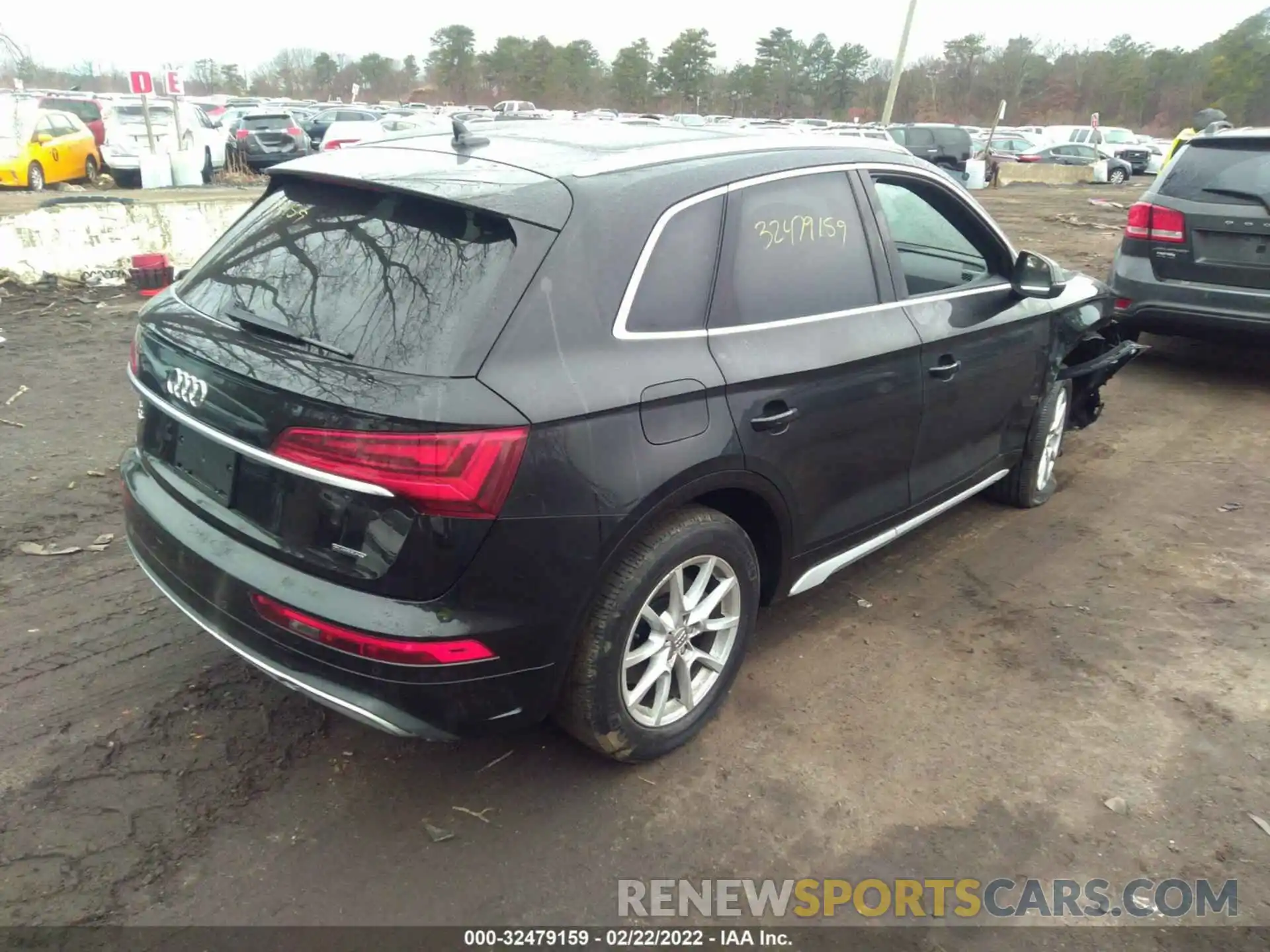 4 Фотография поврежденного автомобиля WA1BAAFY3M2104141 AUDI Q5 2021