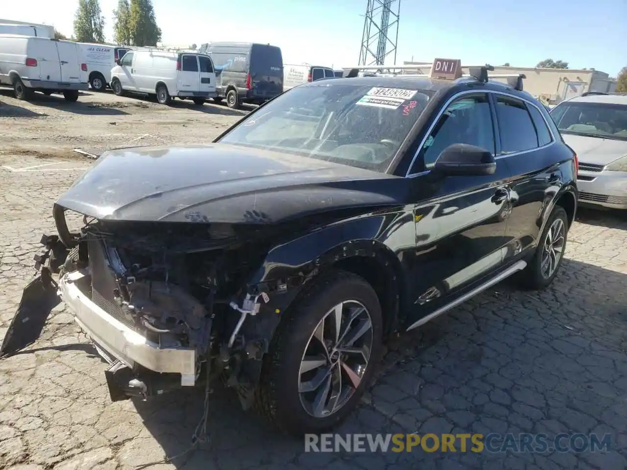 2 Photograph of a damaged car WA1BAAFY3M2105175 AUDI Q5 2021