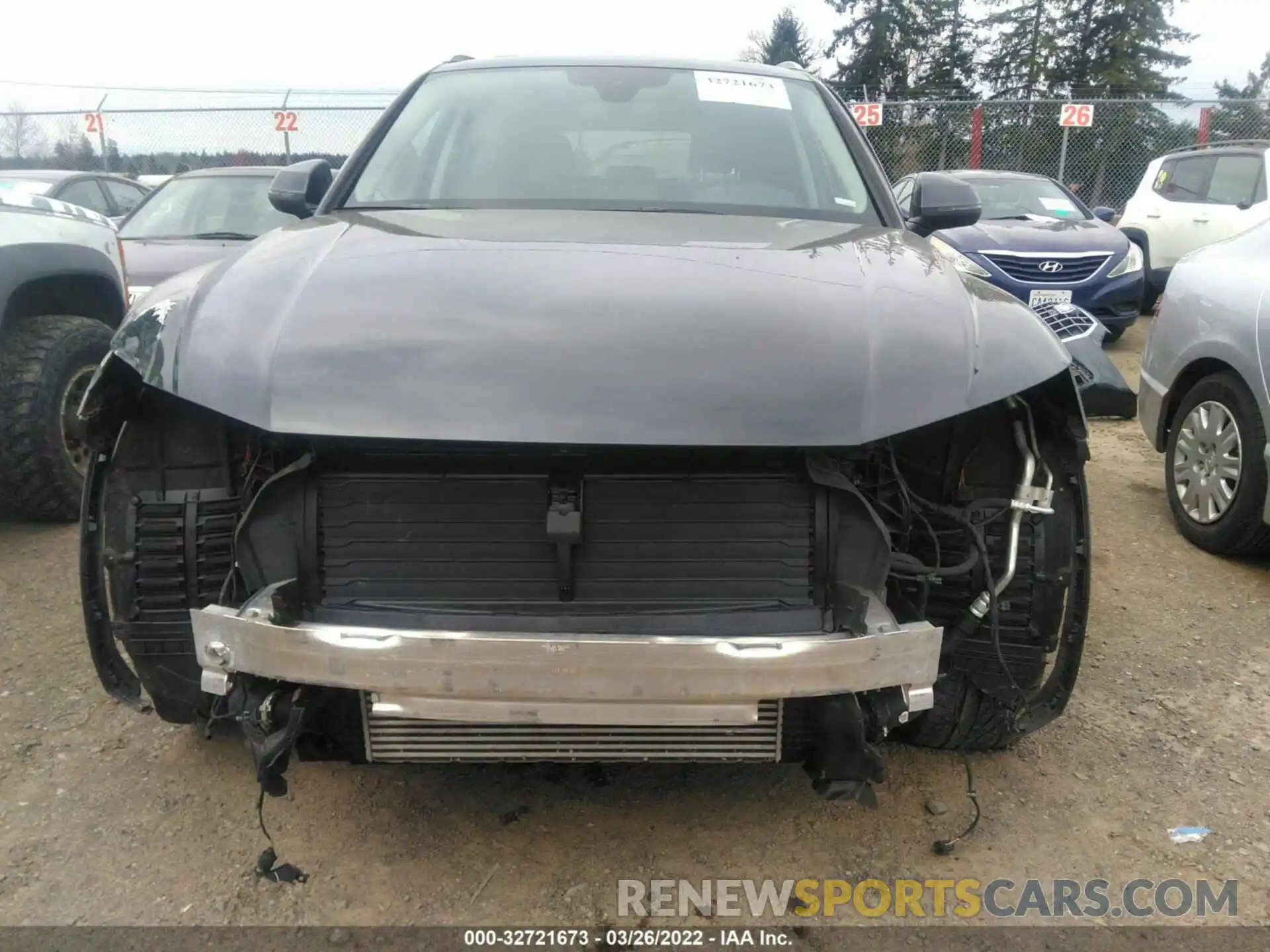 6 Photograph of a damaged car WA1BAAFY3M2108643 AUDI Q5 2021