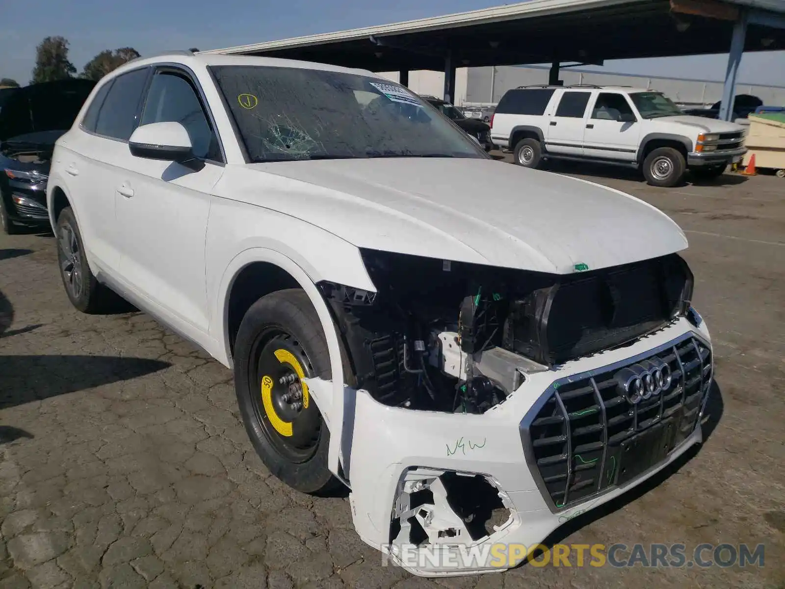 1 Photograph of a damaged car WA1BAAFY3M2109596 AUDI Q5 2021