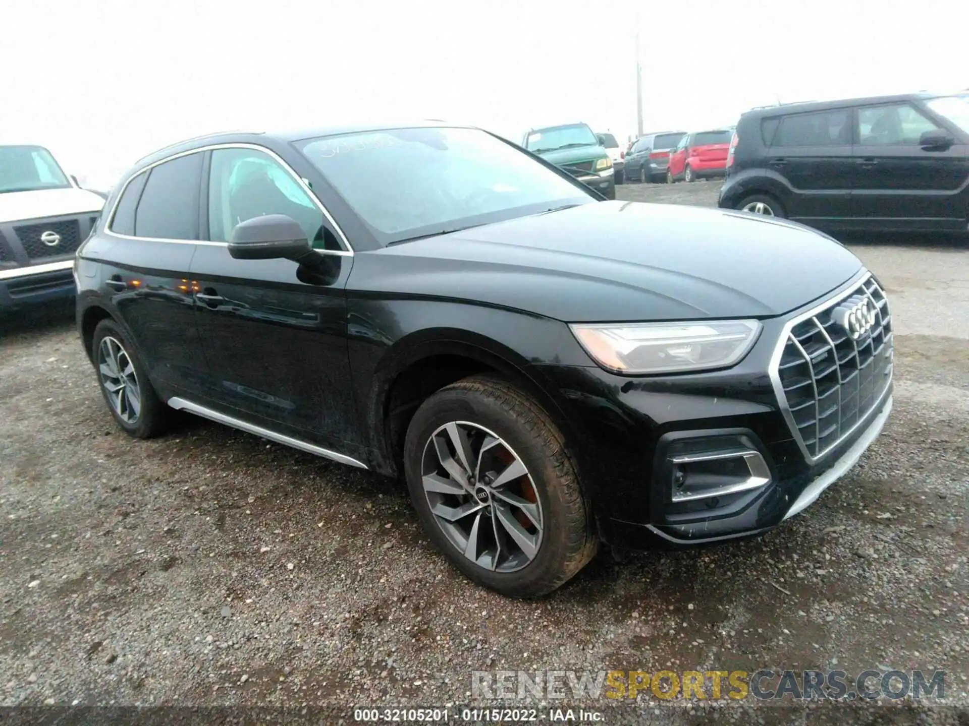 1 Фотография поврежденного автомобиля WA1BAAFY3M2117830 AUDI Q5 2021