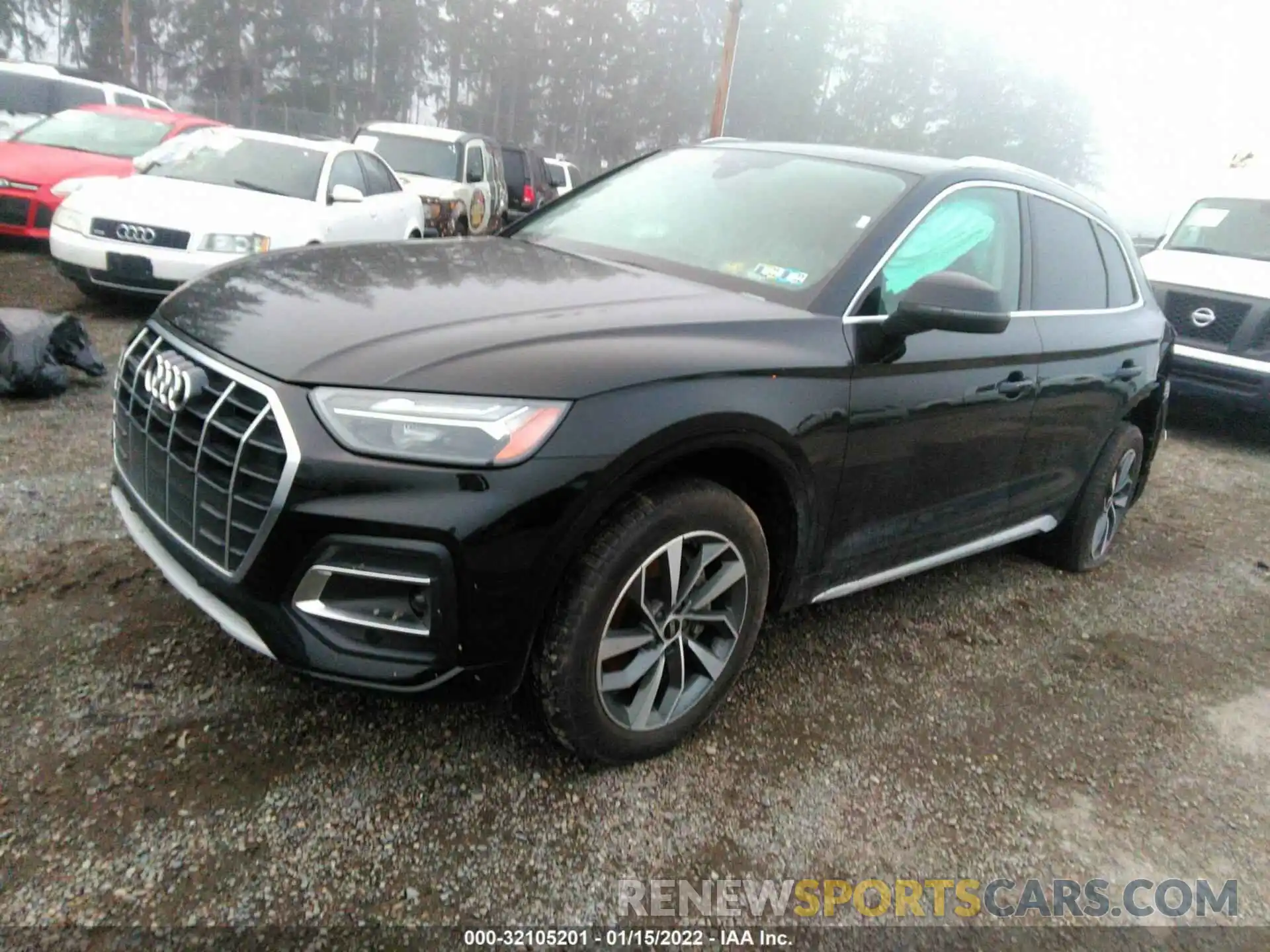 2 Photograph of a damaged car WA1BAAFY3M2117830 AUDI Q5 2021