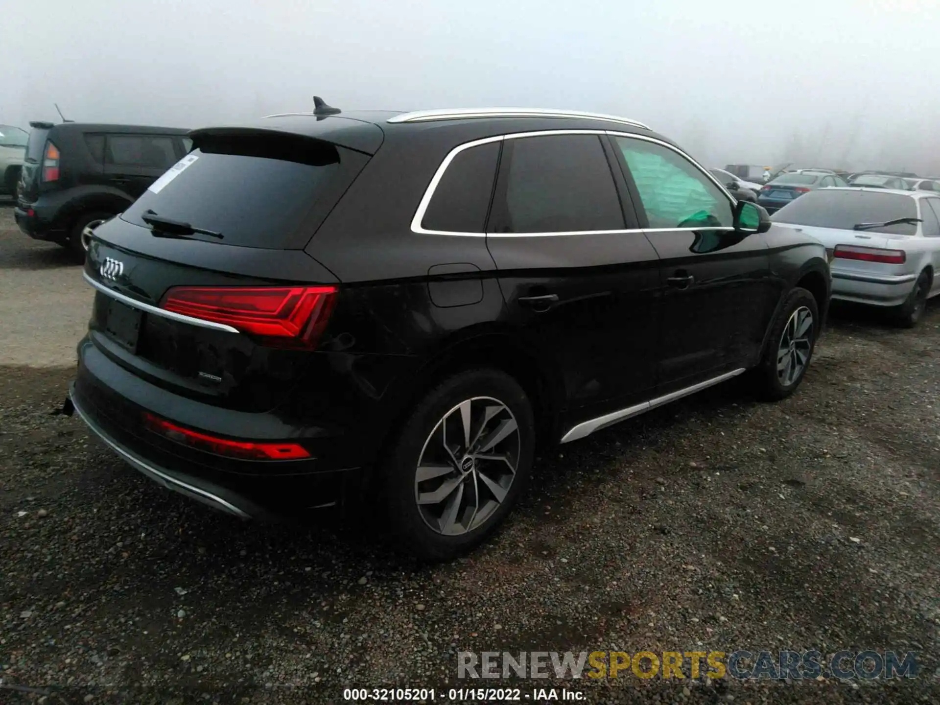 4 Фотография поврежденного автомобиля WA1BAAFY3M2117830 AUDI Q5 2021