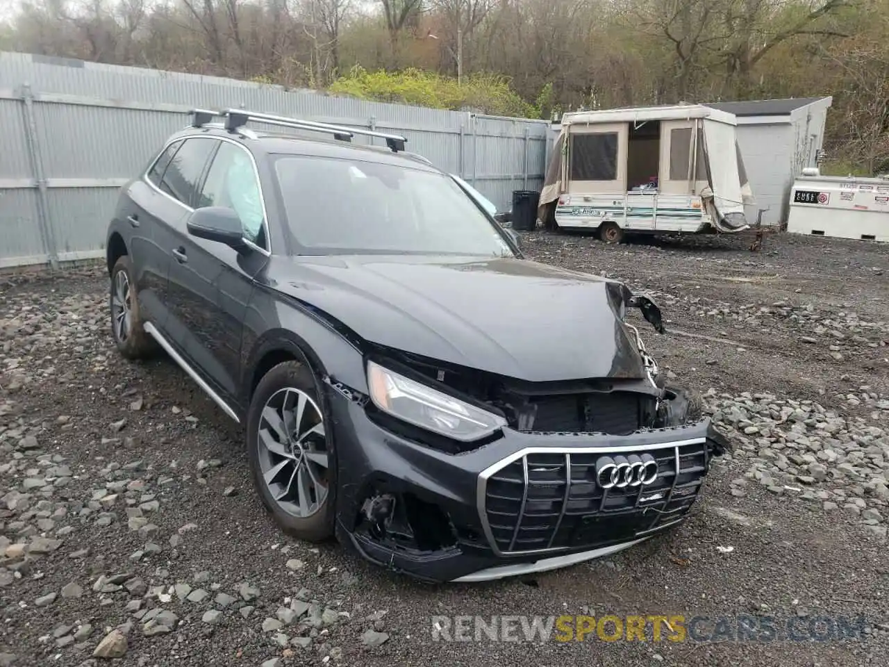 1 Фотография поврежденного автомобиля WA1BAAFY3M2127421 AUDI Q5 2021