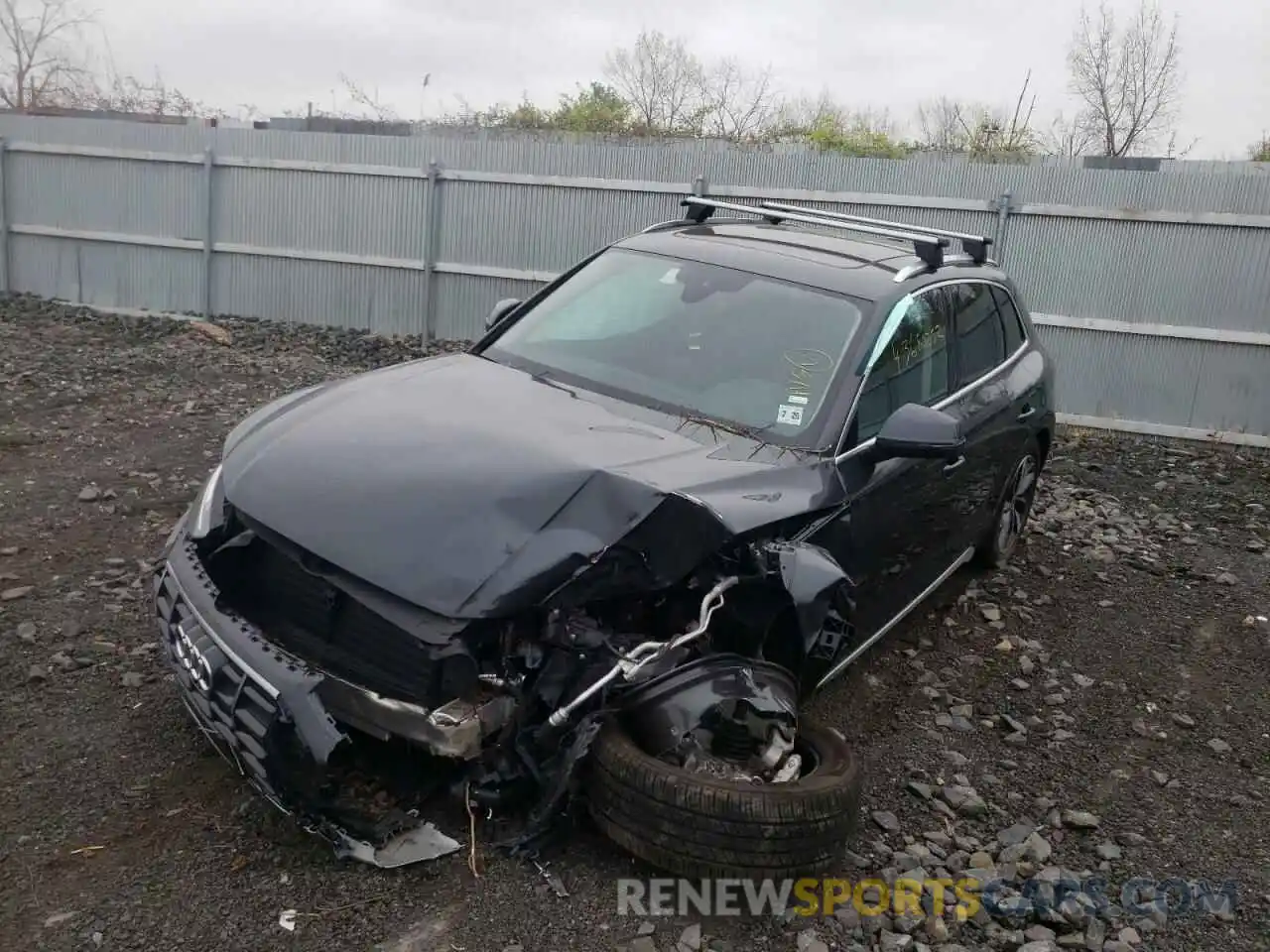 2 Photograph of a damaged car WA1BAAFY3M2127421 AUDI Q5 2021