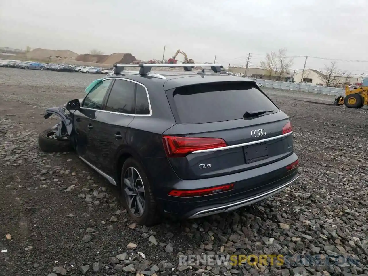 3 Фотография поврежденного автомобиля WA1BAAFY3M2127421 AUDI Q5 2021