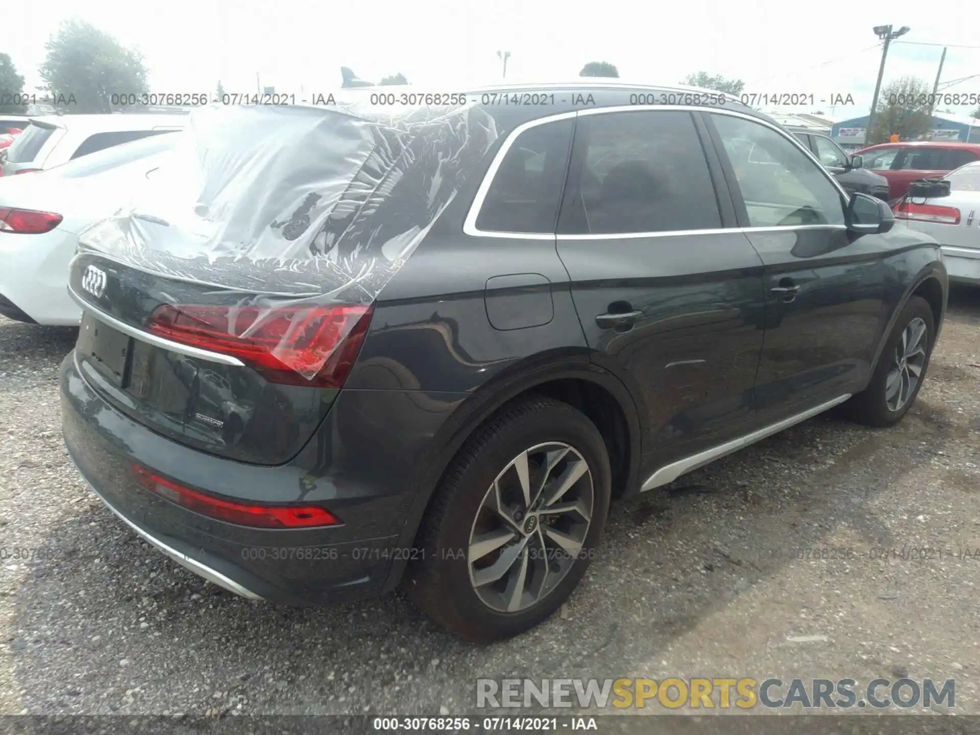 4 Фотография поврежденного автомобиля WA1BAAFY4M2006736 AUDI Q5 2021