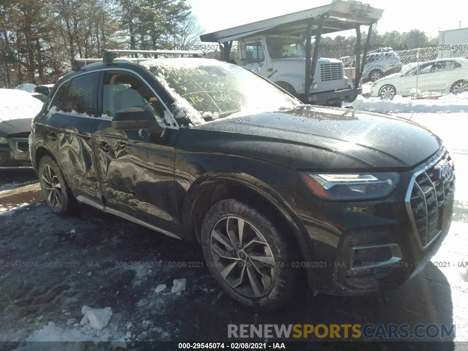 1 Фотография поврежденного автомобиля WA1BAAFY4M2014299 AUDI Q5 2021