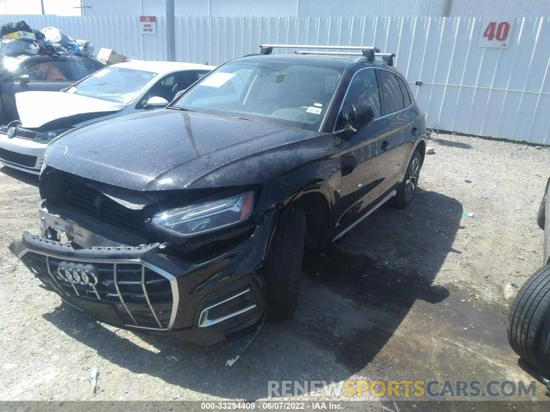 2 Photograph of a damaged car WA1BAAFY4M2014951 AUDI Q5 2021