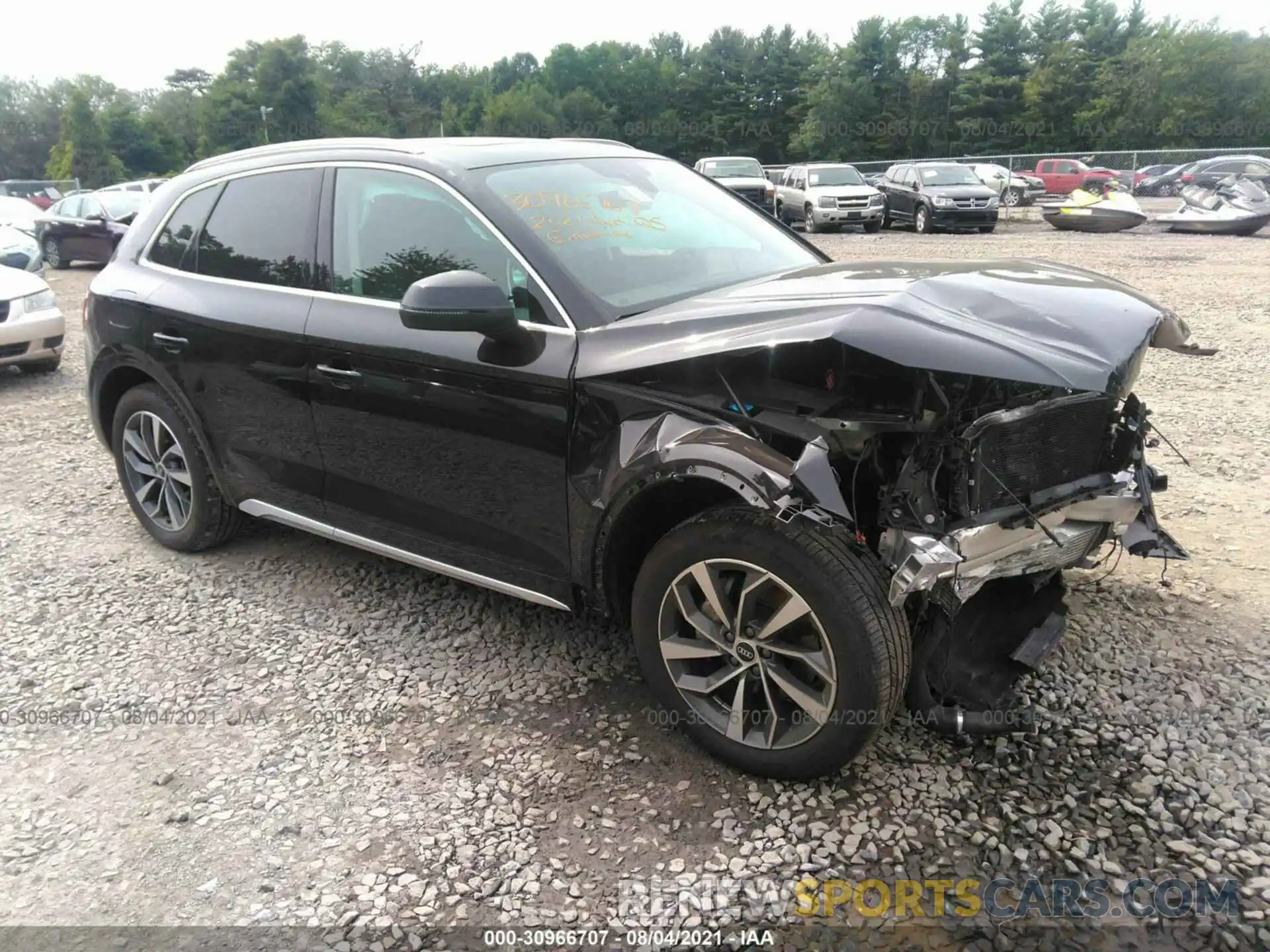 1 Photograph of a damaged car WA1BAAFY4M2015257 AUDI Q5 2021