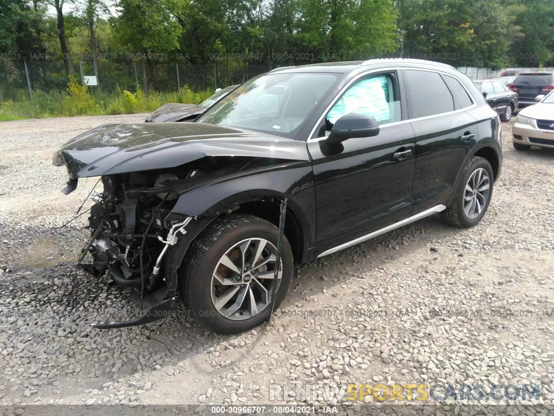 2 Фотография поврежденного автомобиля WA1BAAFY4M2015257 AUDI Q5 2021