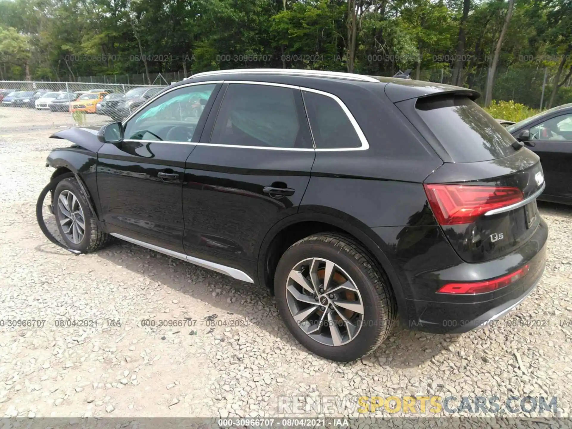 3 Фотография поврежденного автомобиля WA1BAAFY4M2015257 AUDI Q5 2021