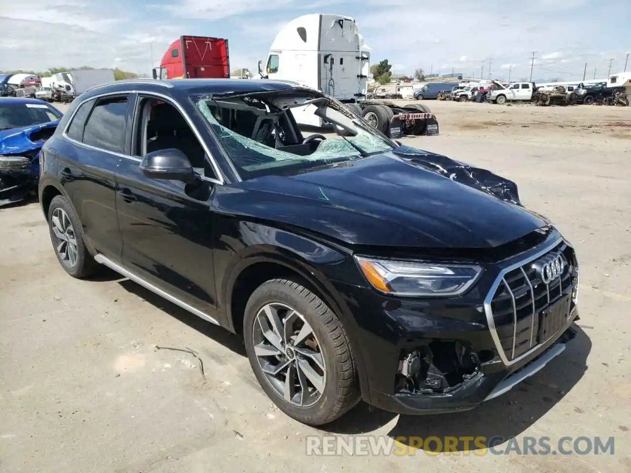 1 Photograph of a damaged car WA1BAAFY4M2020328 AUDI Q5 2021