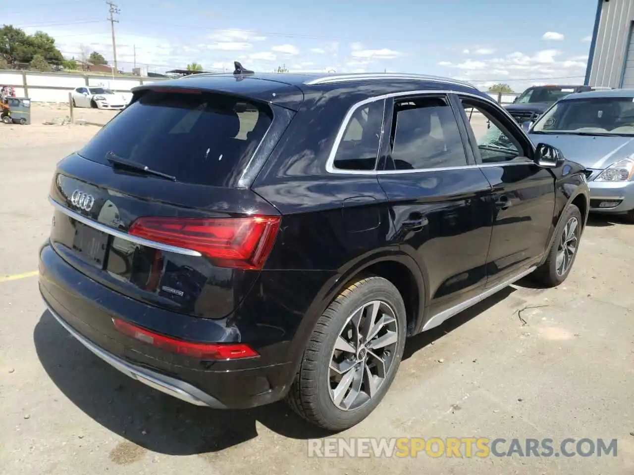 4 Фотография поврежденного автомобиля WA1BAAFY4M2020328 AUDI Q5 2021