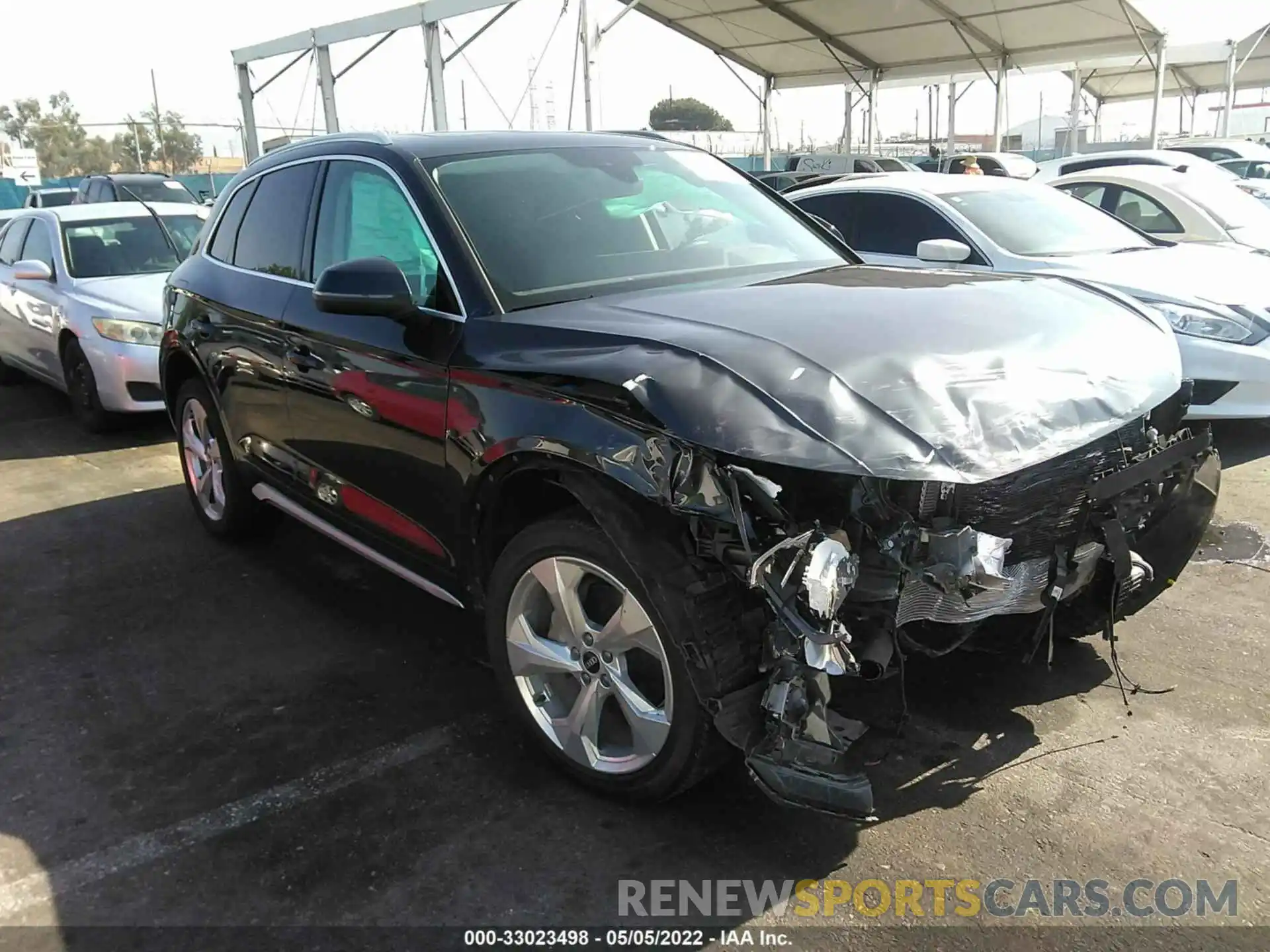 1 Photograph of a damaged car WA1BAAFY4M2021852 AUDI Q5 2021