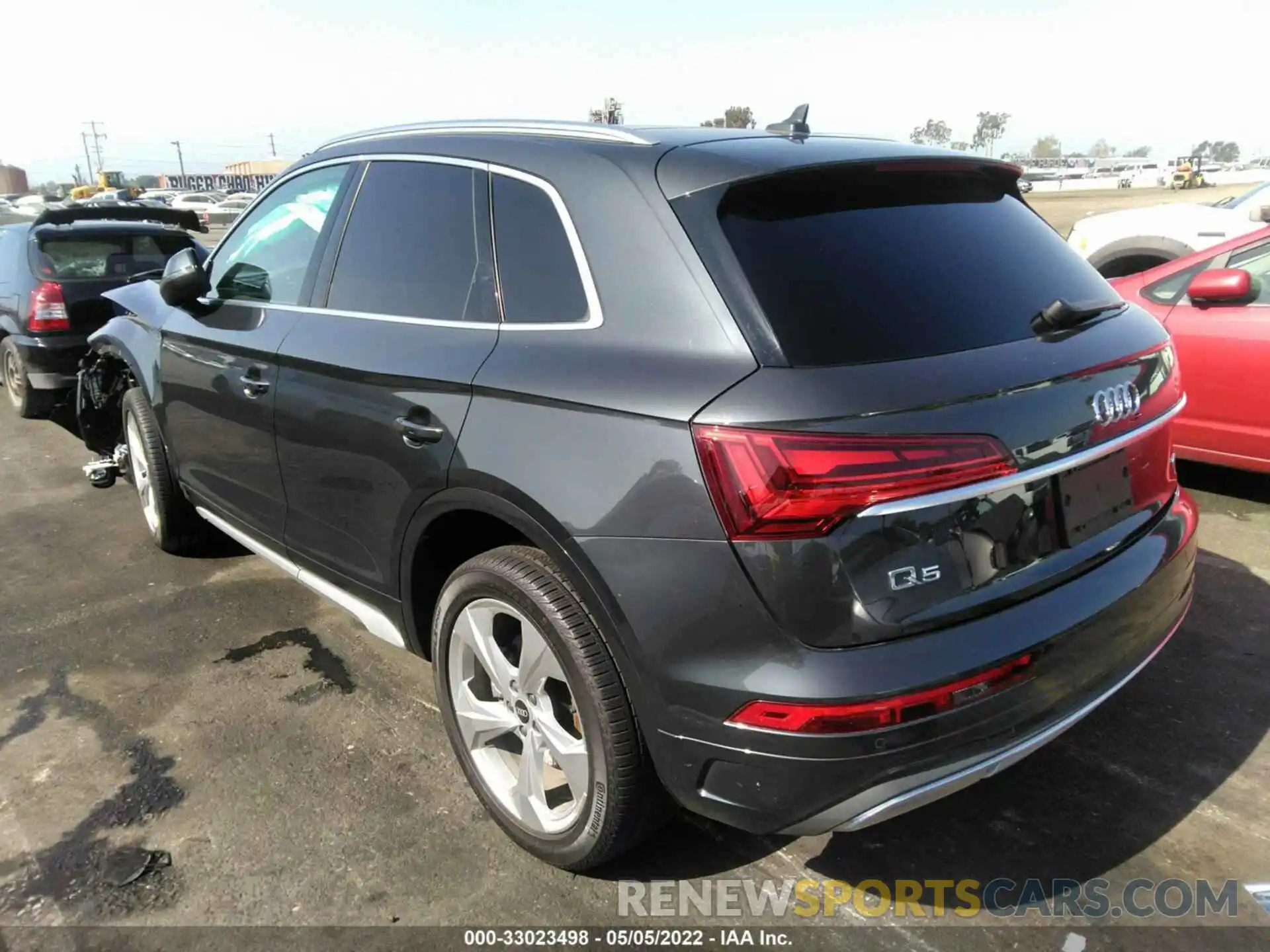 3 Photograph of a damaged car WA1BAAFY4M2021852 AUDI Q5 2021