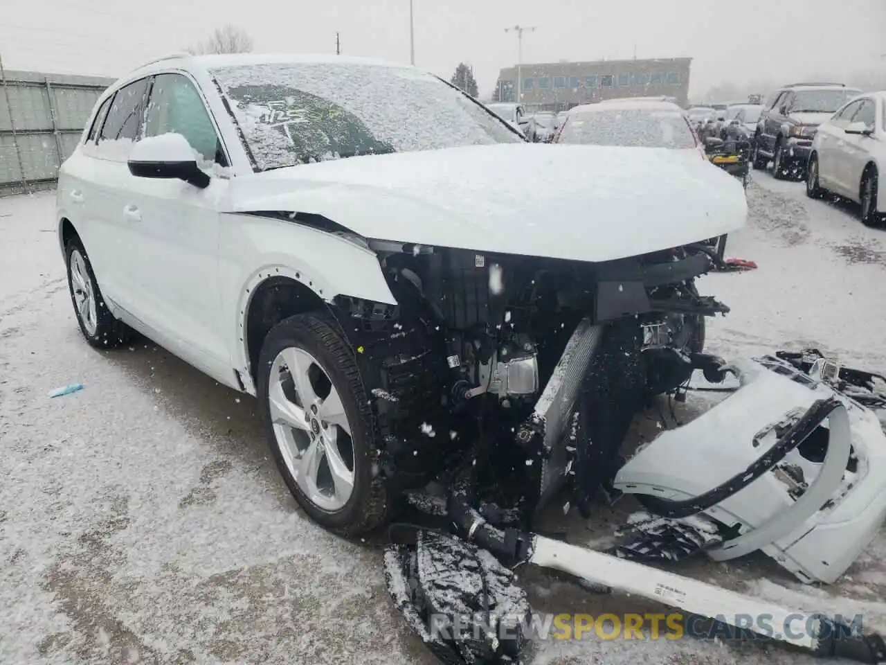 1 Photograph of a damaged car WA1BAAFY4M2025111 AUDI Q5 2021