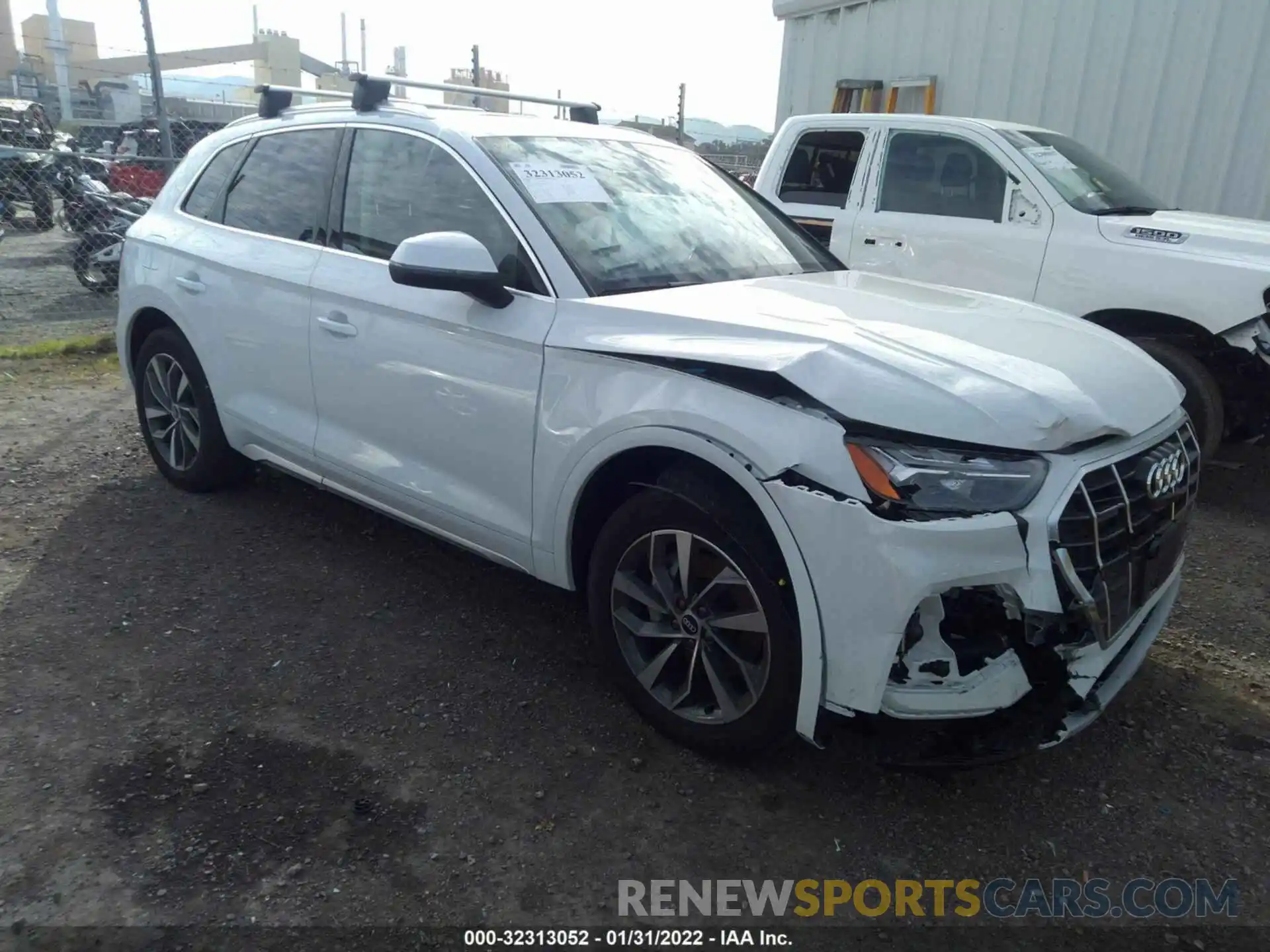 1 Photograph of a damaged car WA1BAAFY4M2025755 AUDI Q5 2021