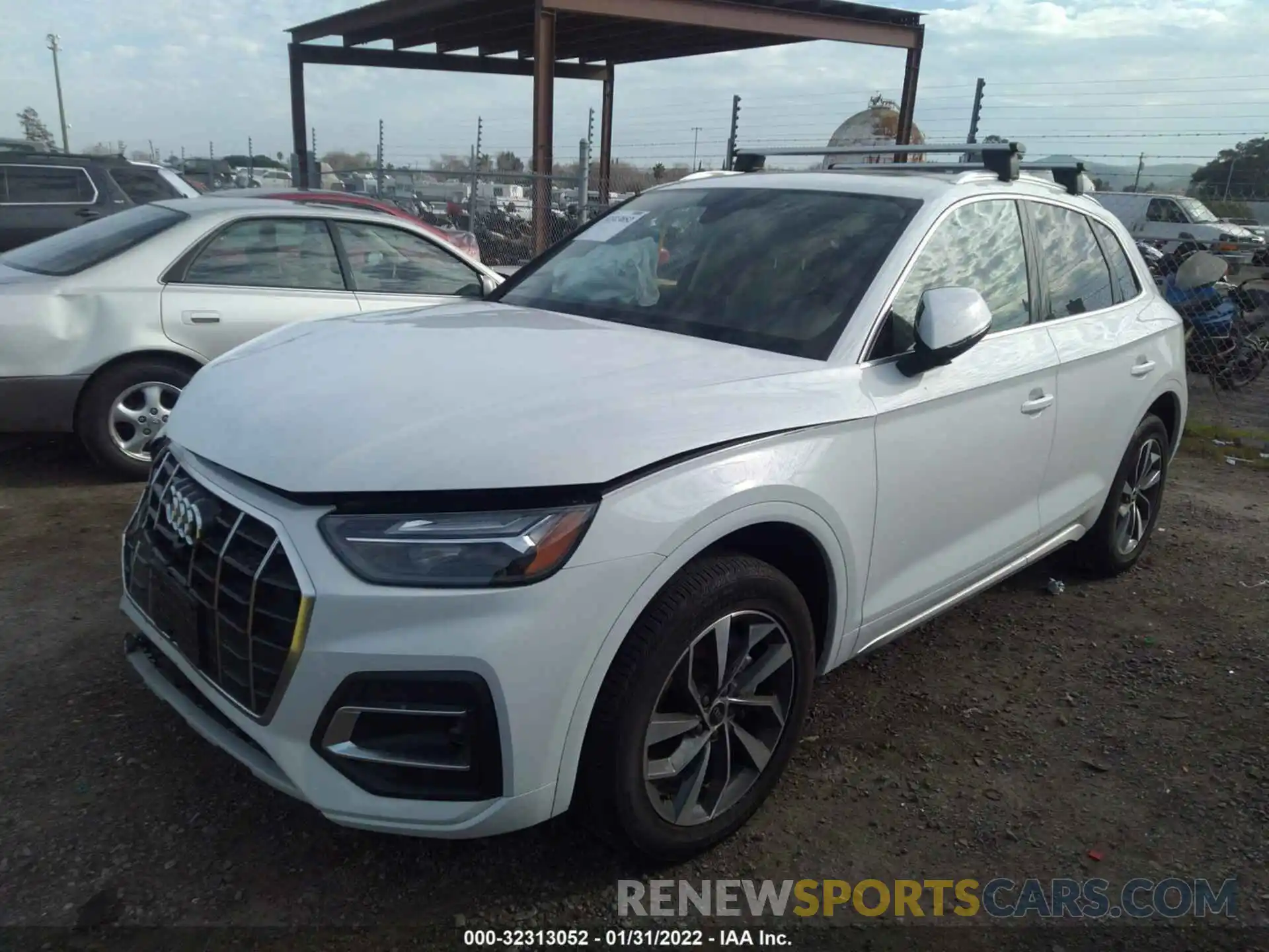 2 Photograph of a damaged car WA1BAAFY4M2025755 AUDI Q5 2021