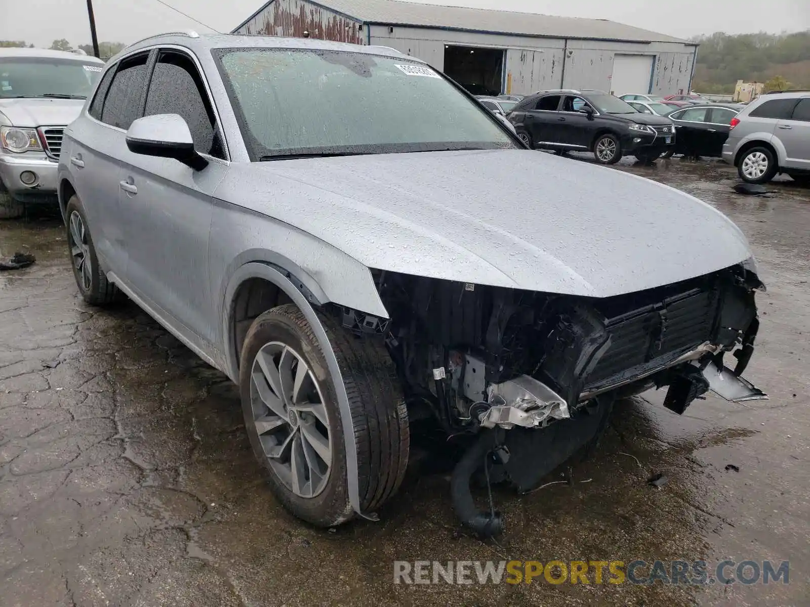 1 Photograph of a damaged car WA1BAAFY4M2033743 AUDI Q5 2021