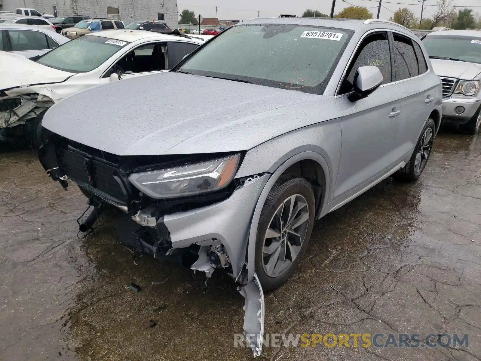 2 Photograph of a damaged car WA1BAAFY4M2033743 AUDI Q5 2021