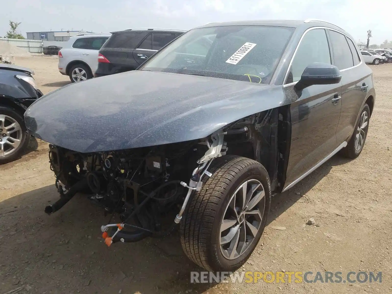 2 Photograph of a damaged car WA1BAAFY4M2051868 AUDI Q5 2021