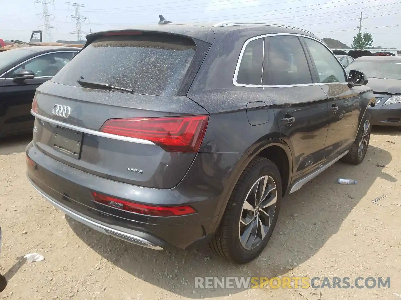 4 Фотография поврежденного автомобиля WA1BAAFY4M2051868 AUDI Q5 2021