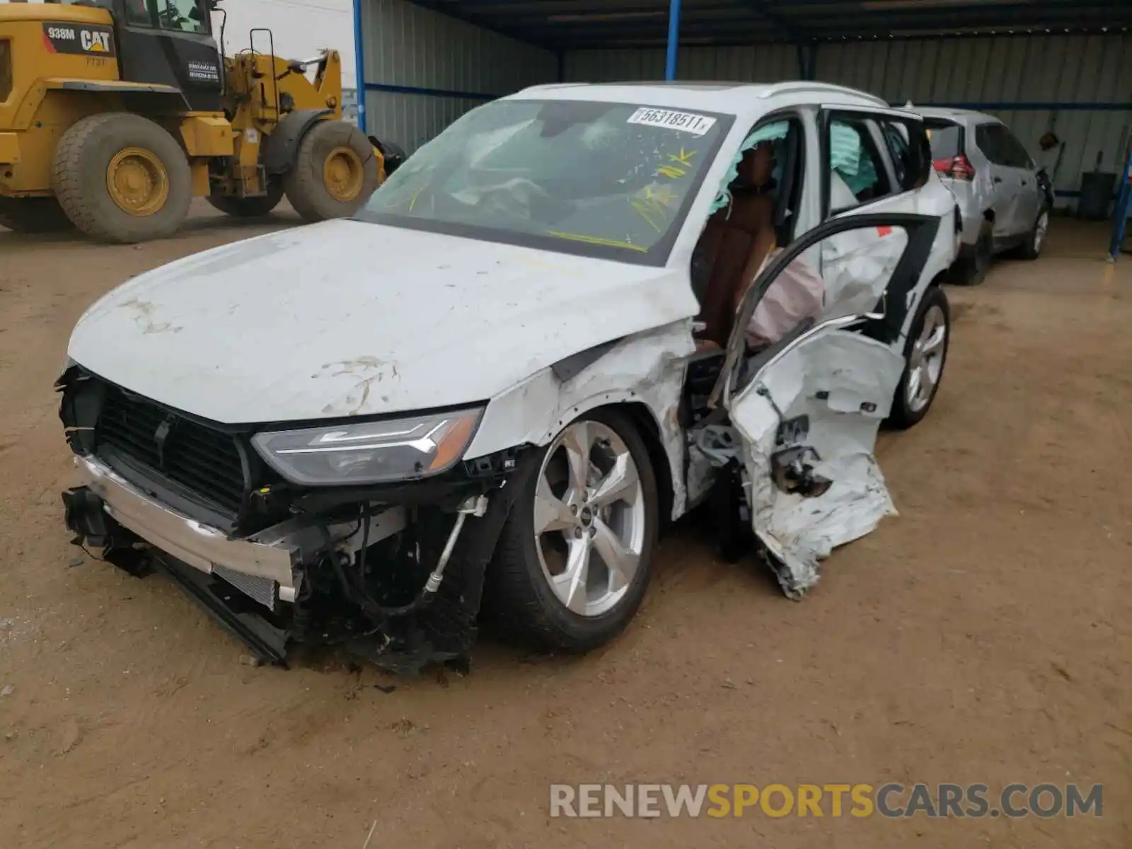 2 Photograph of a damaged car WA1BAAFY4M2055158 AUDI Q5 2021