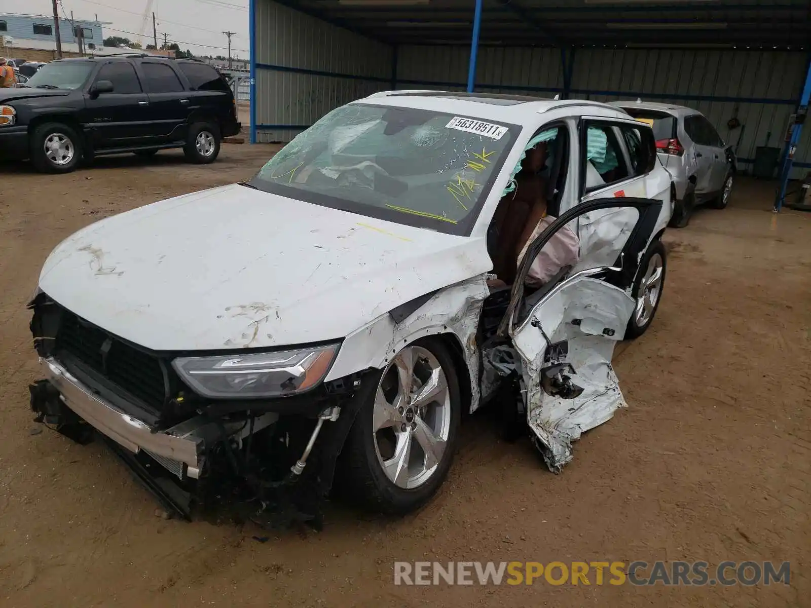 9 Photograph of a damaged car WA1BAAFY4M2055158 AUDI Q5 2021