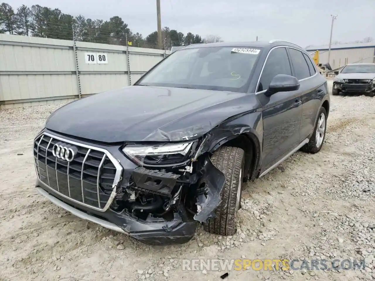 2 Фотография поврежденного автомобиля WA1BAAFY4M2062479 AUDI Q5 2021