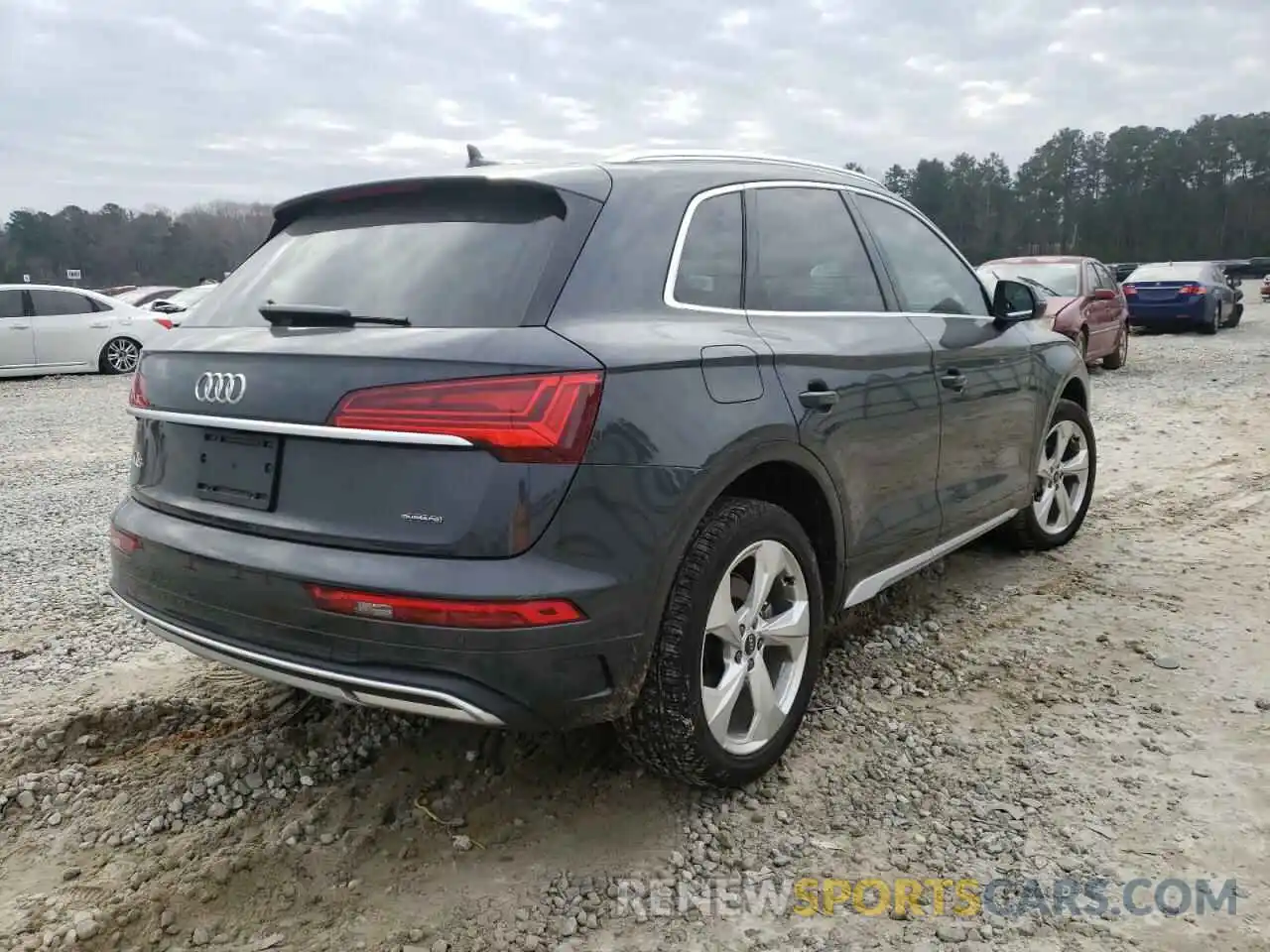 4 Фотография поврежденного автомобиля WA1BAAFY4M2062479 AUDI Q5 2021