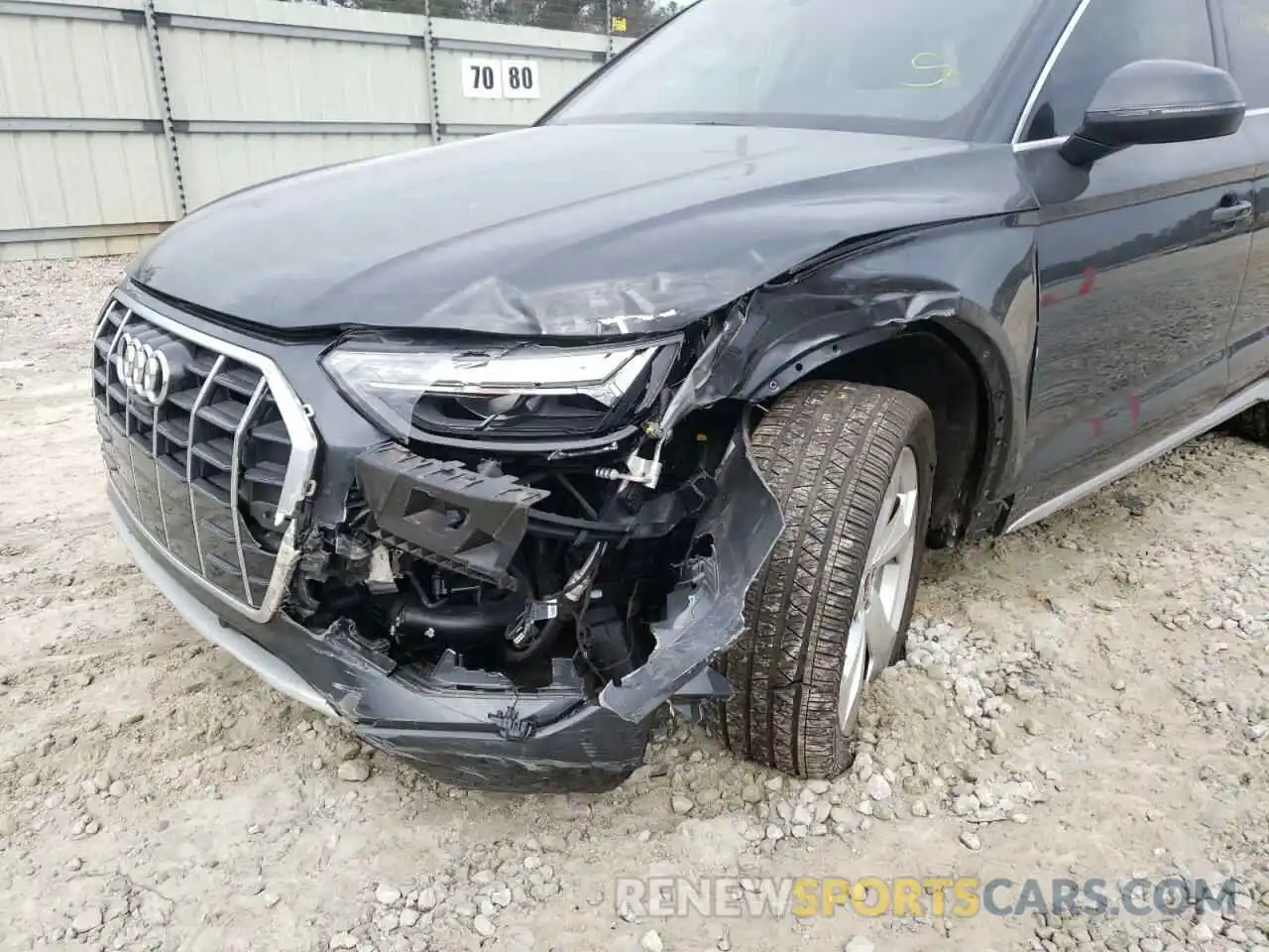 9 Photograph of a damaged car WA1BAAFY4M2062479 AUDI Q5 2021