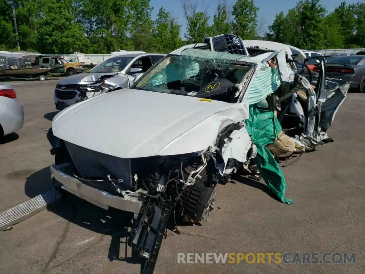 2 Photograph of a damaged car WA1BAAFY4M2108702 AUDI Q5 2021