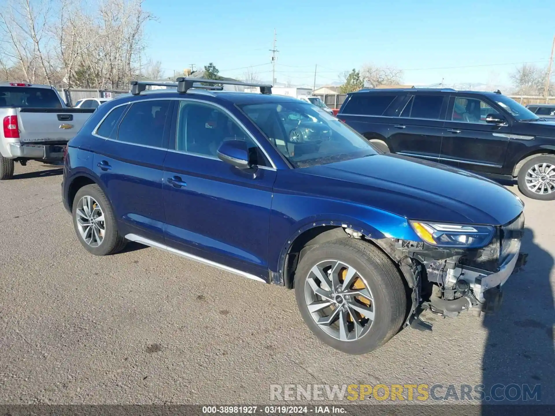 1 Photograph of a damaged car WA1BAAFY4M2115469 AUDI Q5 2021