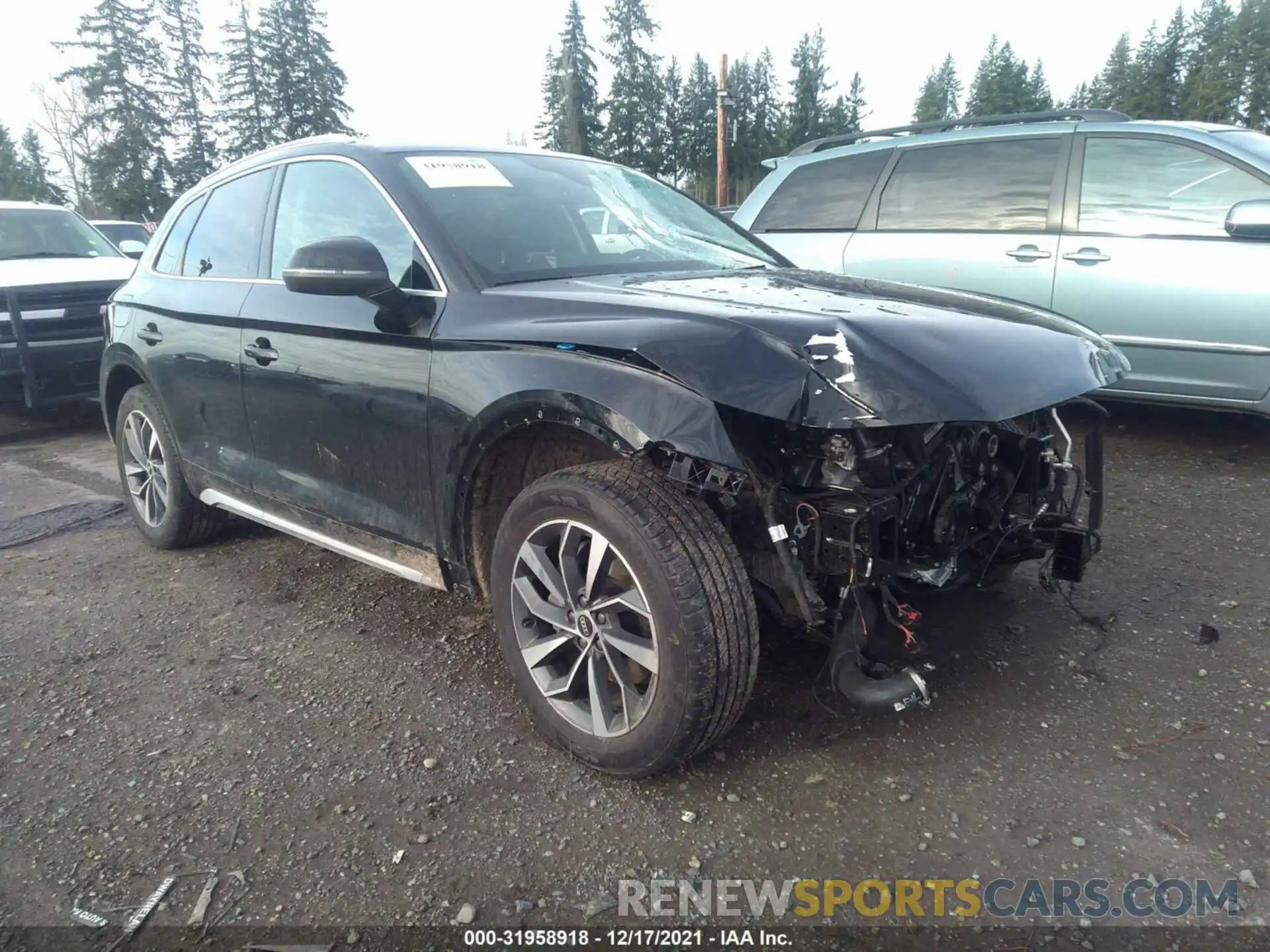 1 Photograph of a damaged car WA1BAAFY4M2126116 AUDI Q5 2021