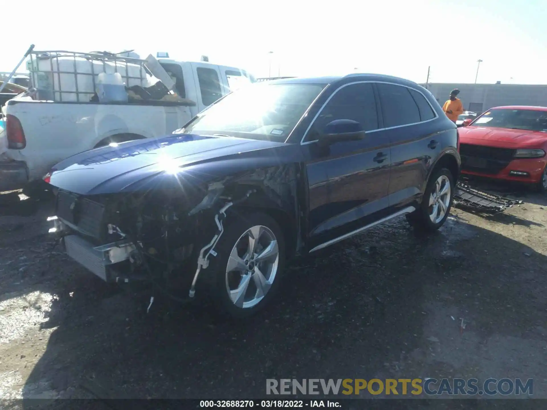 2 Photograph of a damaged car WA1BAAFY4M2132093 AUDI Q5 2021