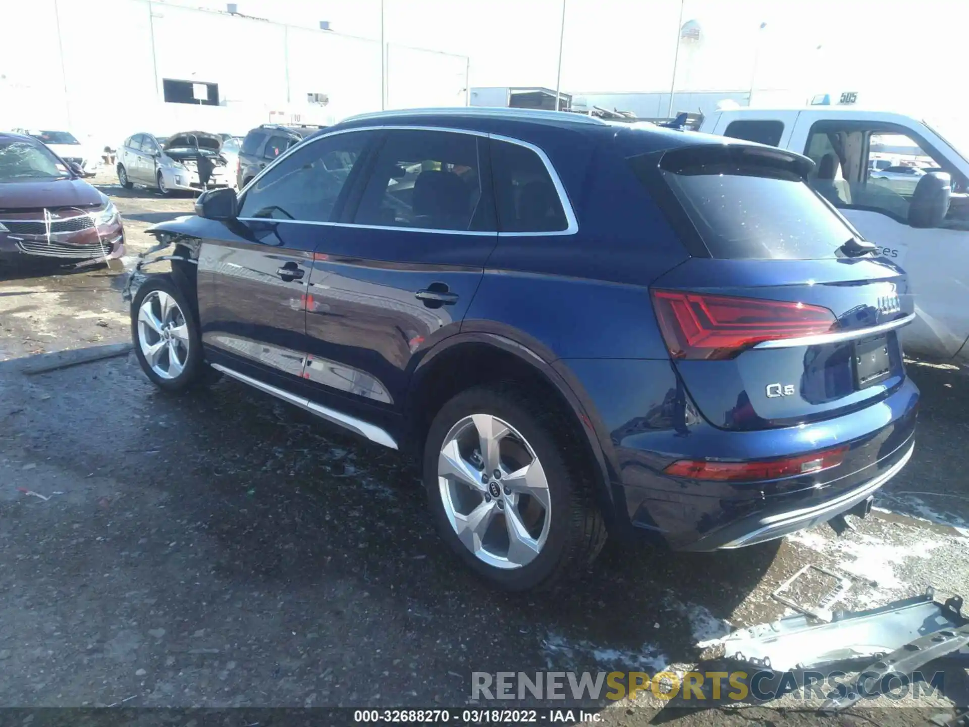 3 Фотография поврежденного автомобиля WA1BAAFY4M2132093 AUDI Q5 2021