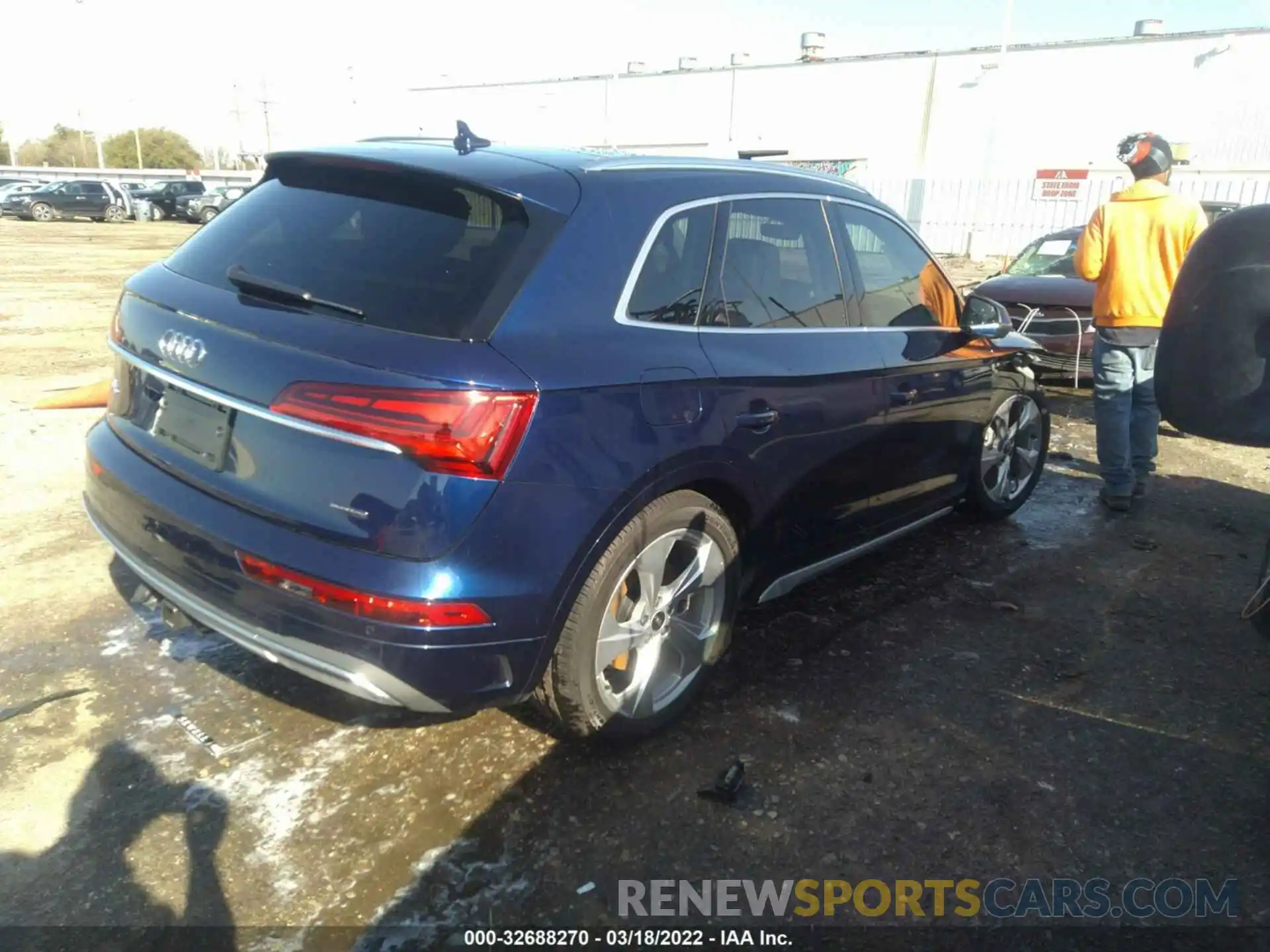 4 Фотография поврежденного автомобиля WA1BAAFY4M2132093 AUDI Q5 2021