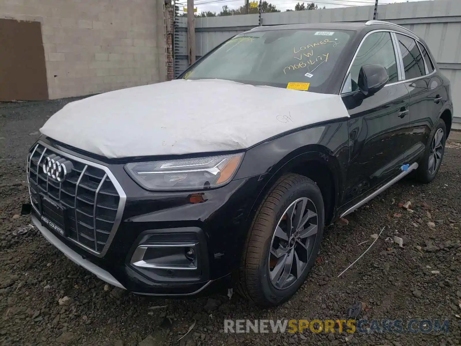 2 Фотография поврежденного автомобиля WA1BAAFY4M2136130 AUDI Q5 2021