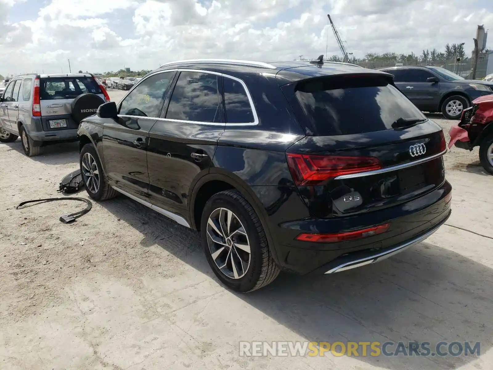 3 Photograph of a damaged car WA1BAAFY5M2004123 AUDI Q5 2021