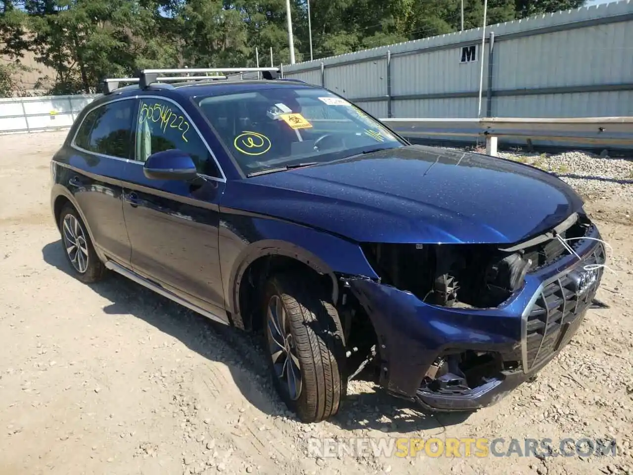 1 Photograph of a damaged car WA1BAAFY5M2020953 AUDI Q5 2021