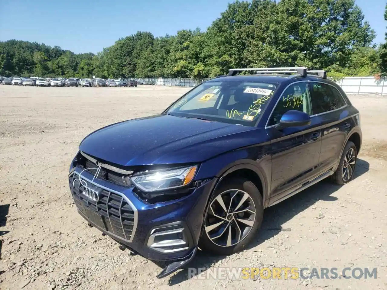 2 Photograph of a damaged car WA1BAAFY5M2020953 AUDI Q5 2021