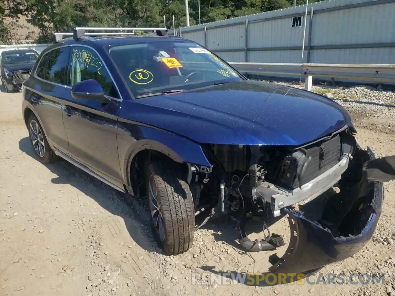 9 Photograph of a damaged car WA1BAAFY5M2020953 AUDI Q5 2021