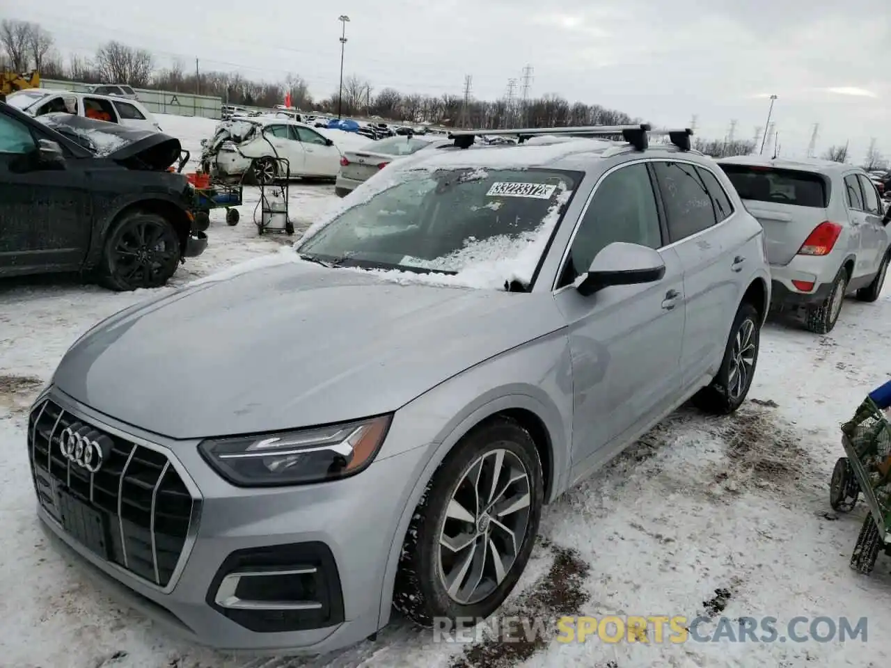 2 Photograph of a damaged car WA1BAAFY5M2021164 AUDI Q5 2021