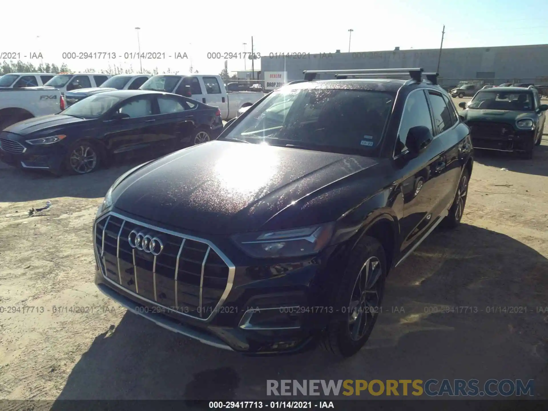 2 Фотография поврежденного автомобиля WA1BAAFY5M2022444 AUDI Q5 2021