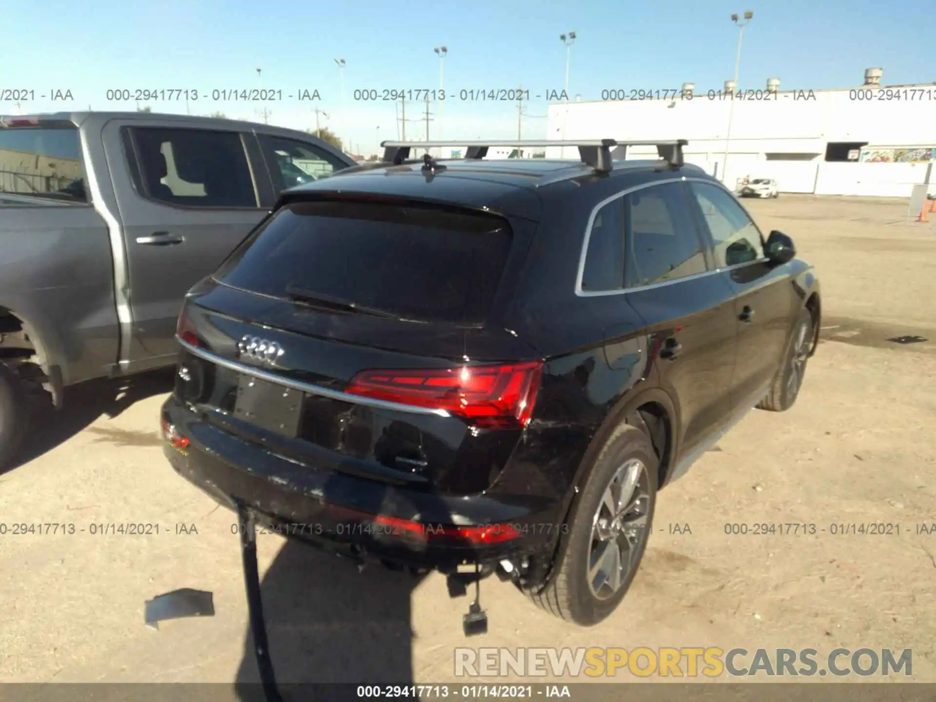 4 Фотография поврежденного автомобиля WA1BAAFY5M2022444 AUDI Q5 2021