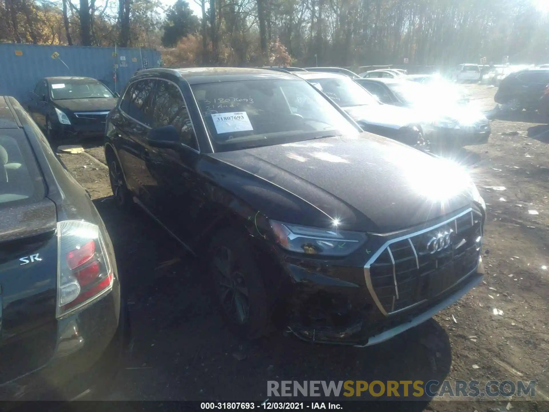 1 Photograph of a damaged car WA1BAAFY5M2026493 AUDI Q5 2021