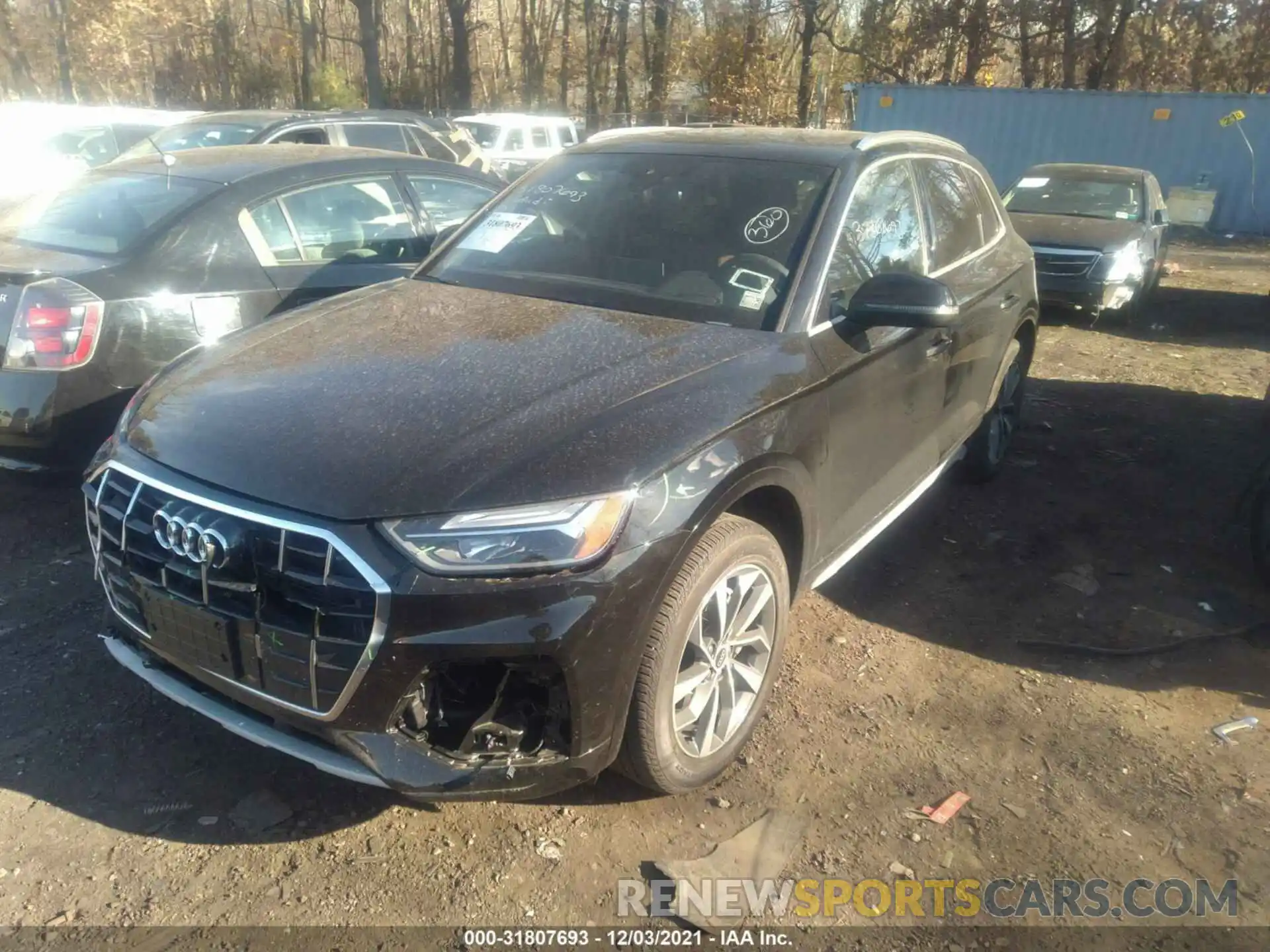 2 Photograph of a damaged car WA1BAAFY5M2026493 AUDI Q5 2021