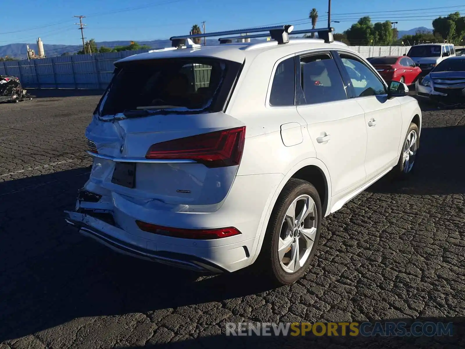 4 Фотография поврежденного автомобиля WA1BAAFY5M2029149 AUDI Q5 2021