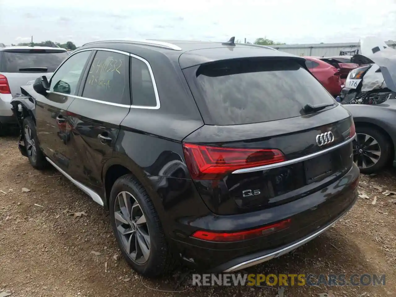 3 Фотография поврежденного автомобиля WA1BAAFY5M2035453 AUDI Q5 2021